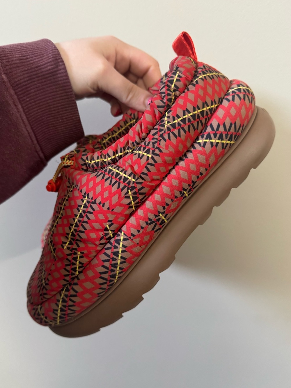 UGG Maxi Heritage braid slip on clogs - Picture 6 of 9